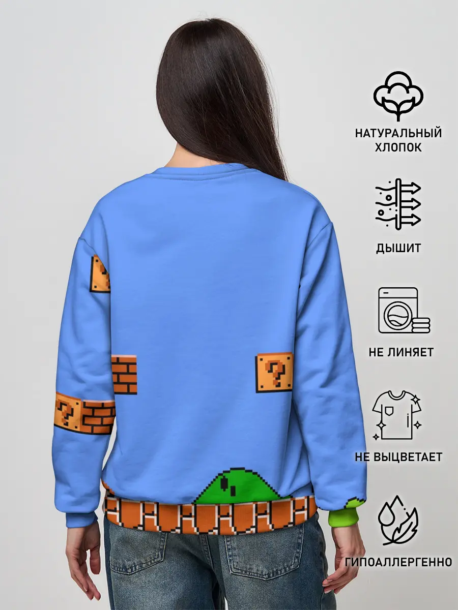 Женский свитшот / Bowsette