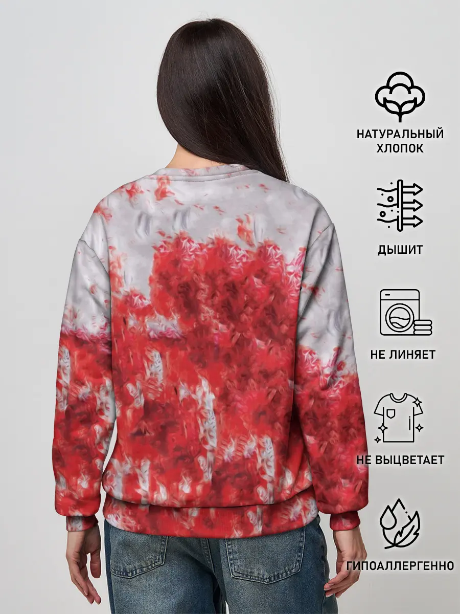 Женский свитшот / Кровь