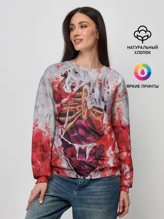 Женский свитшот / Кровь