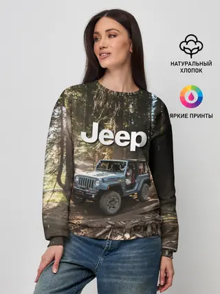 Женский свитшот / Jeep
