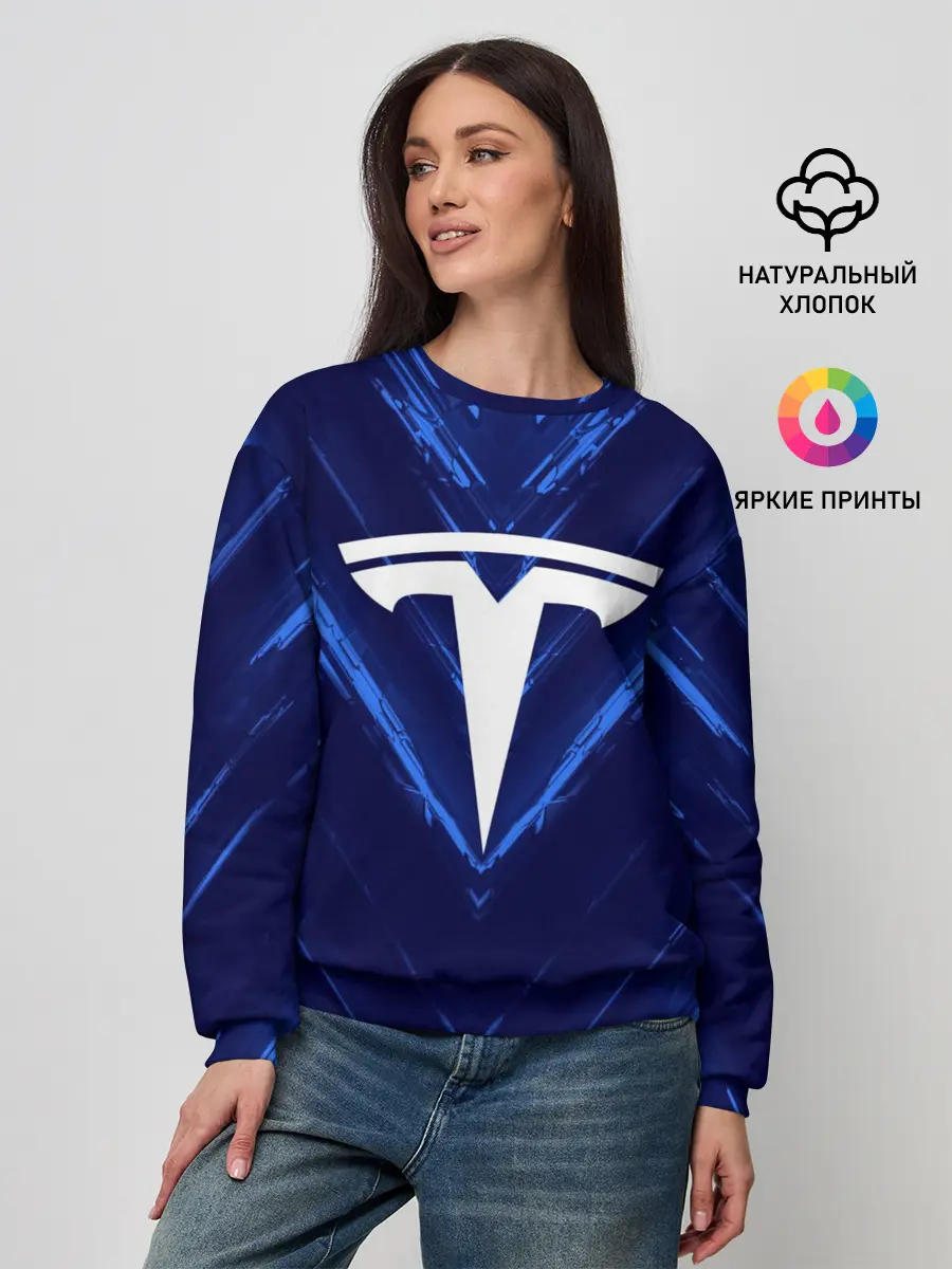Женский свитшот / TESLA