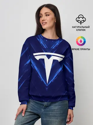 Женский свитшот / TESLA