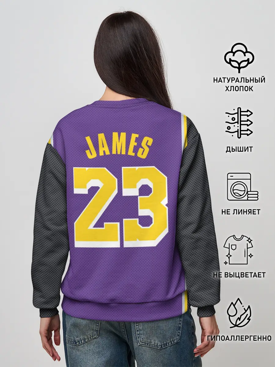 Женский свитшот / James LA Lakers 2019