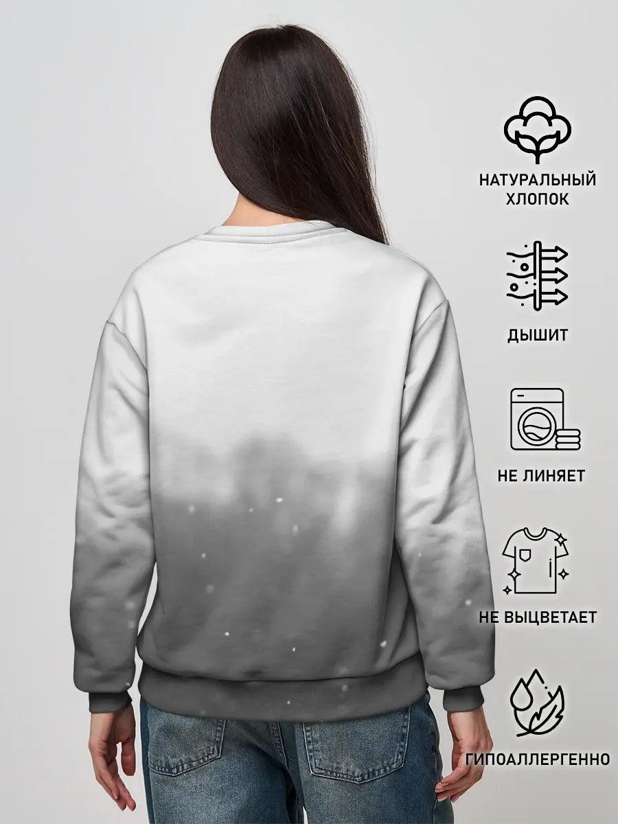 Женский свитшот / METRO WINTER
