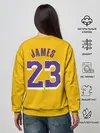Женский свитшот / James 18-19 LA Lakers home