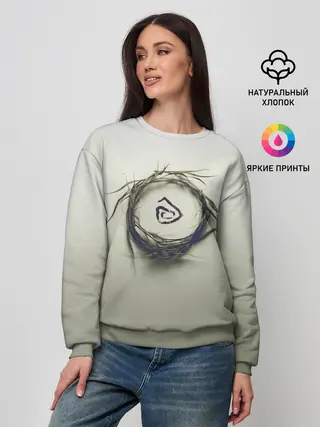 Женский свитшот / Настоящий Детектив Символ