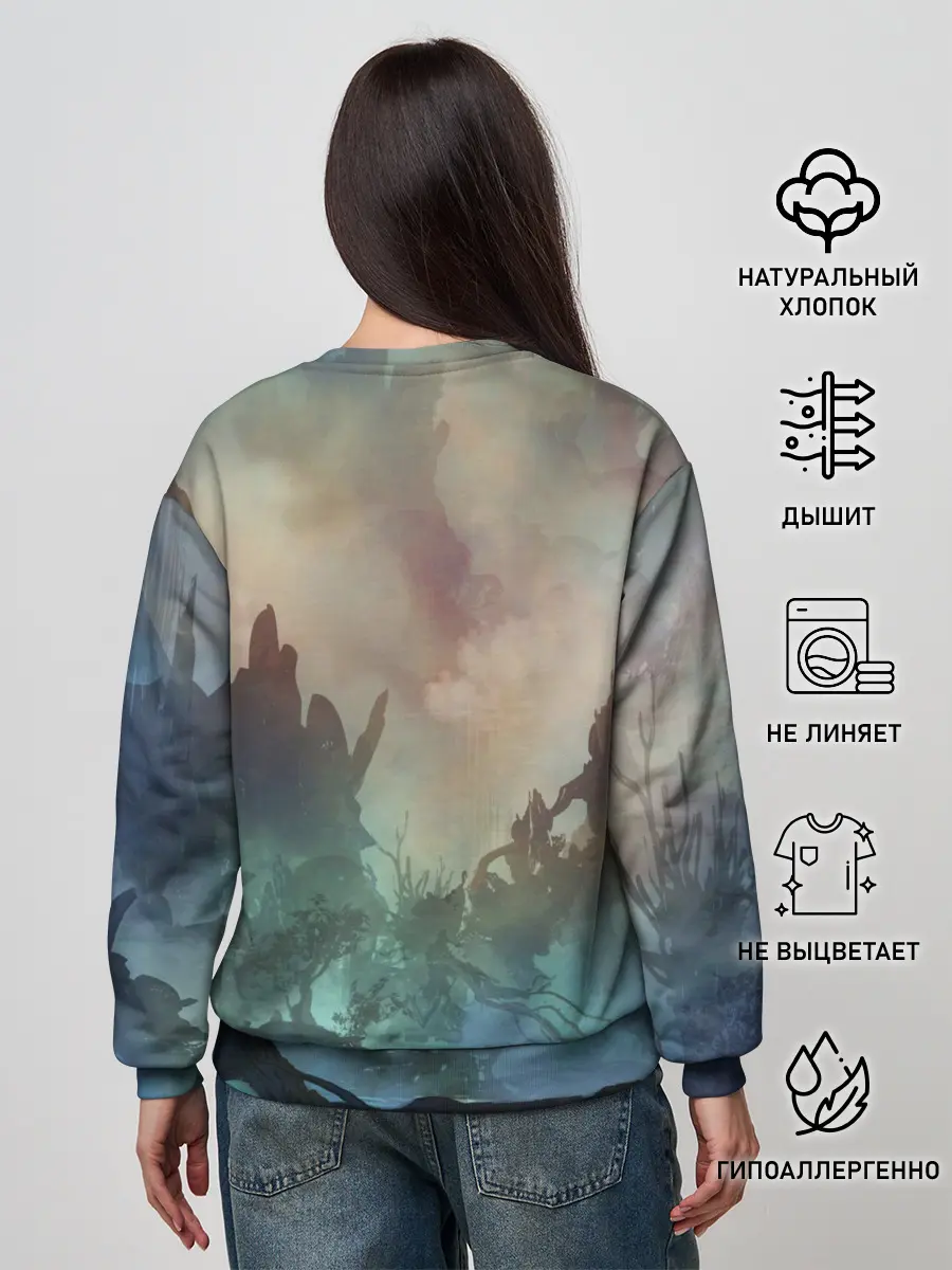 Женский свитшот / The Elder Scrolls SKYRIM