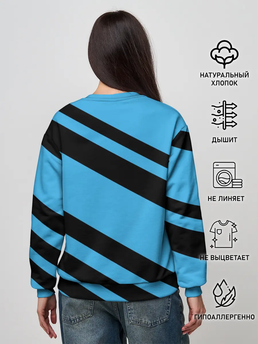 Женский свитшот / Отличительные Черты