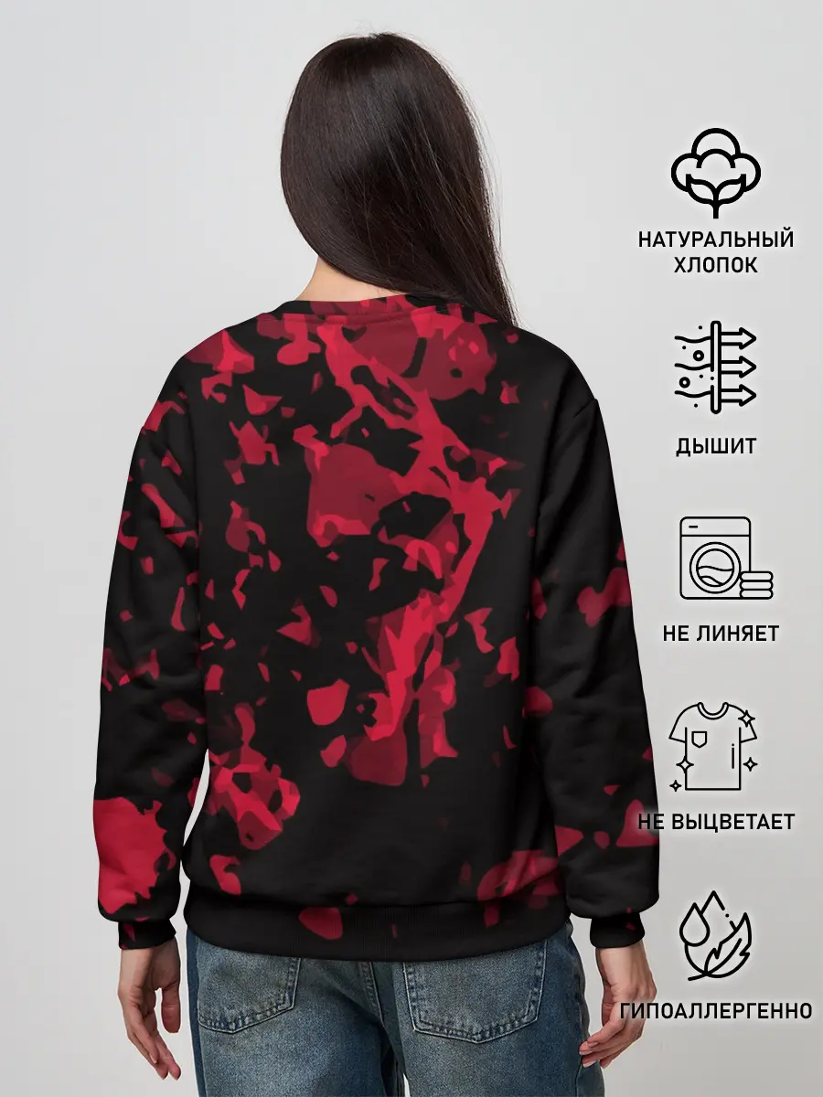 Женский свитшот / СССР Космическая Программа