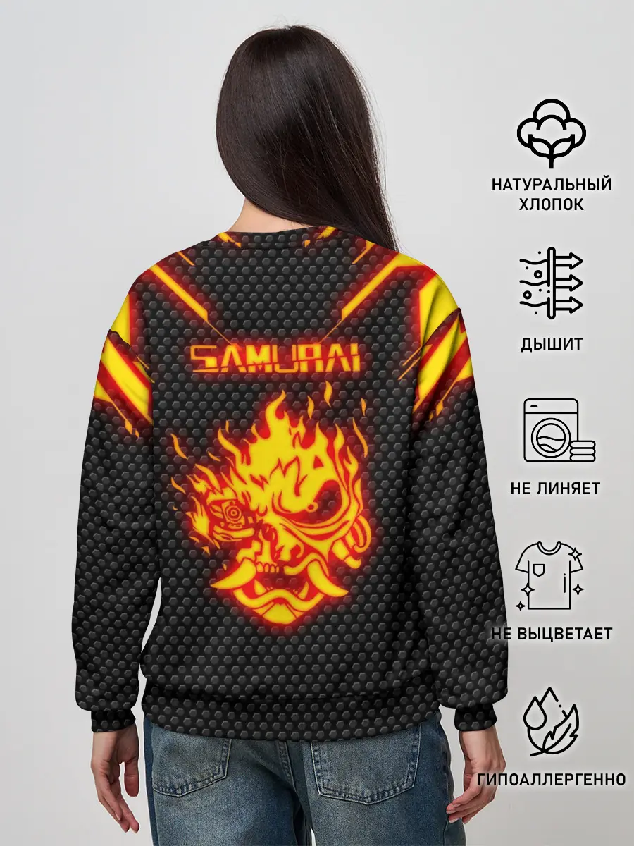 Женский свитшот / CYBERPUNK 2077