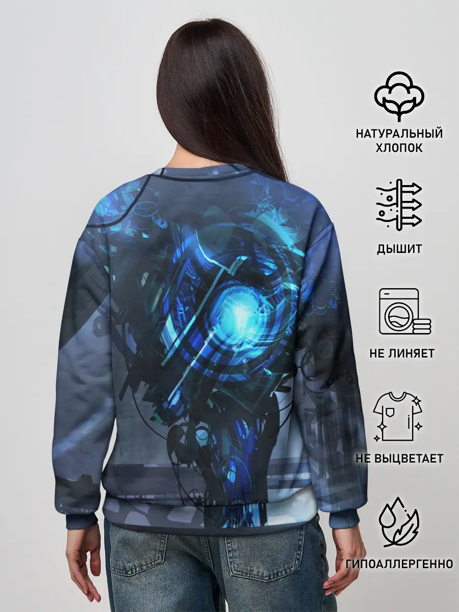 Женский свитшот / CYBERPUNK 2077