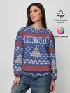 Женский свитшот / НОВОГОДНИЙ FORTNITE