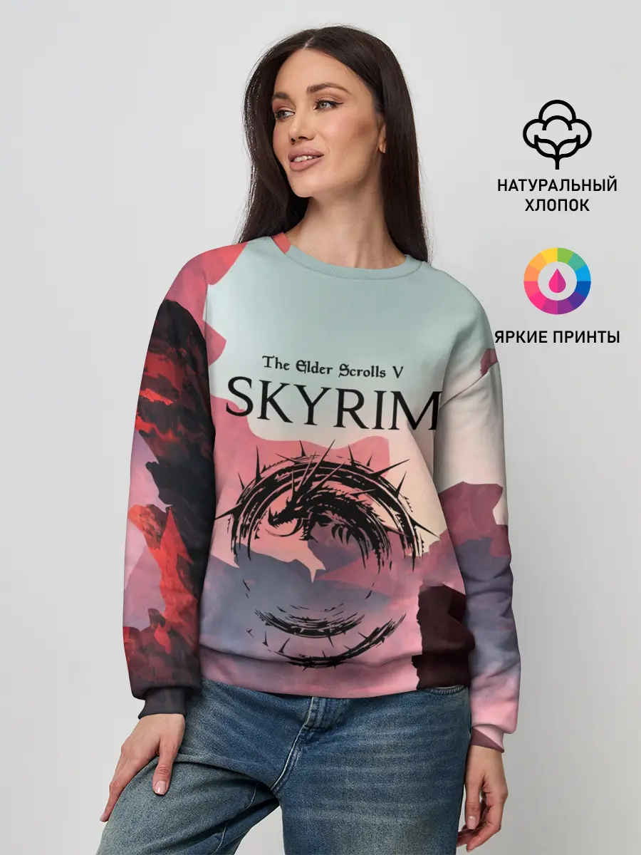 Женский свитшот / The Elder Scrolls