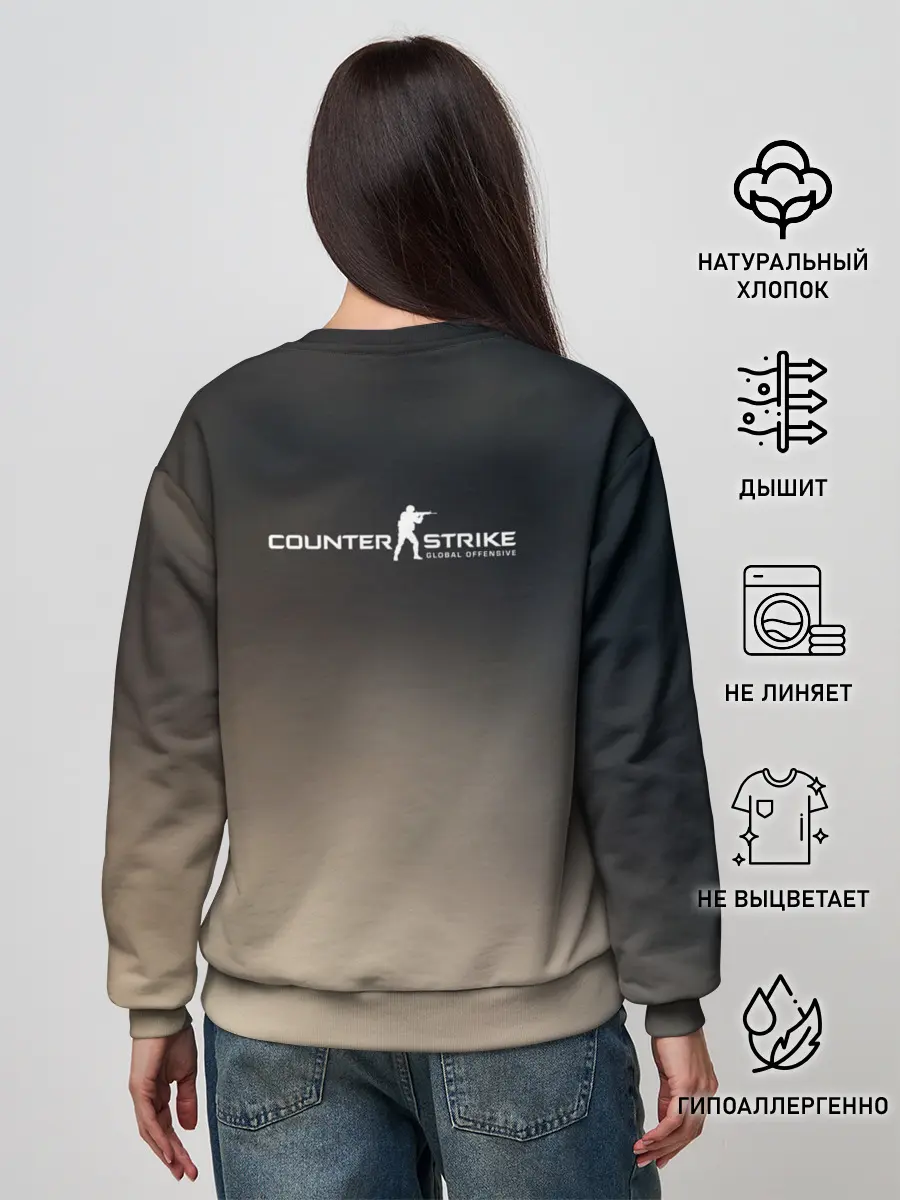 Женский свитшот / Counter-Strike
