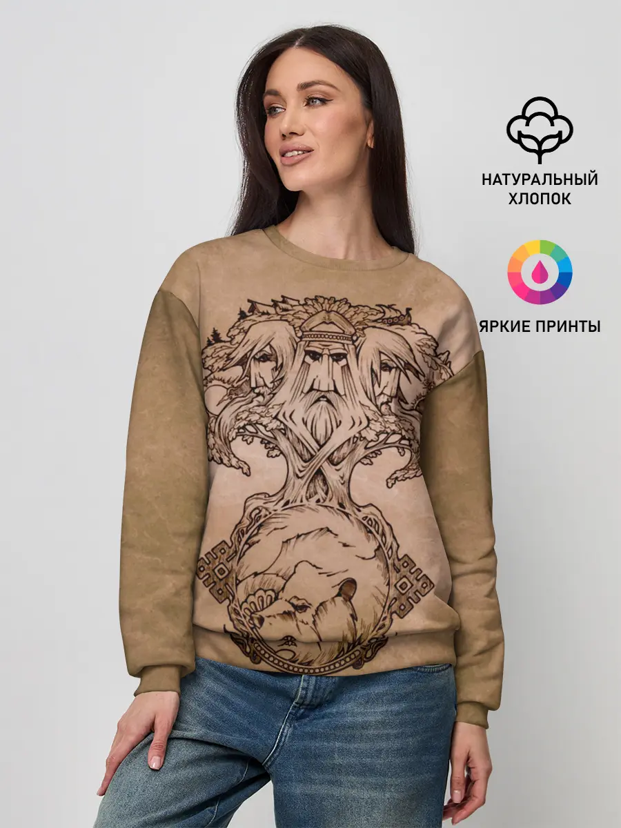 Женский свитшот / русь