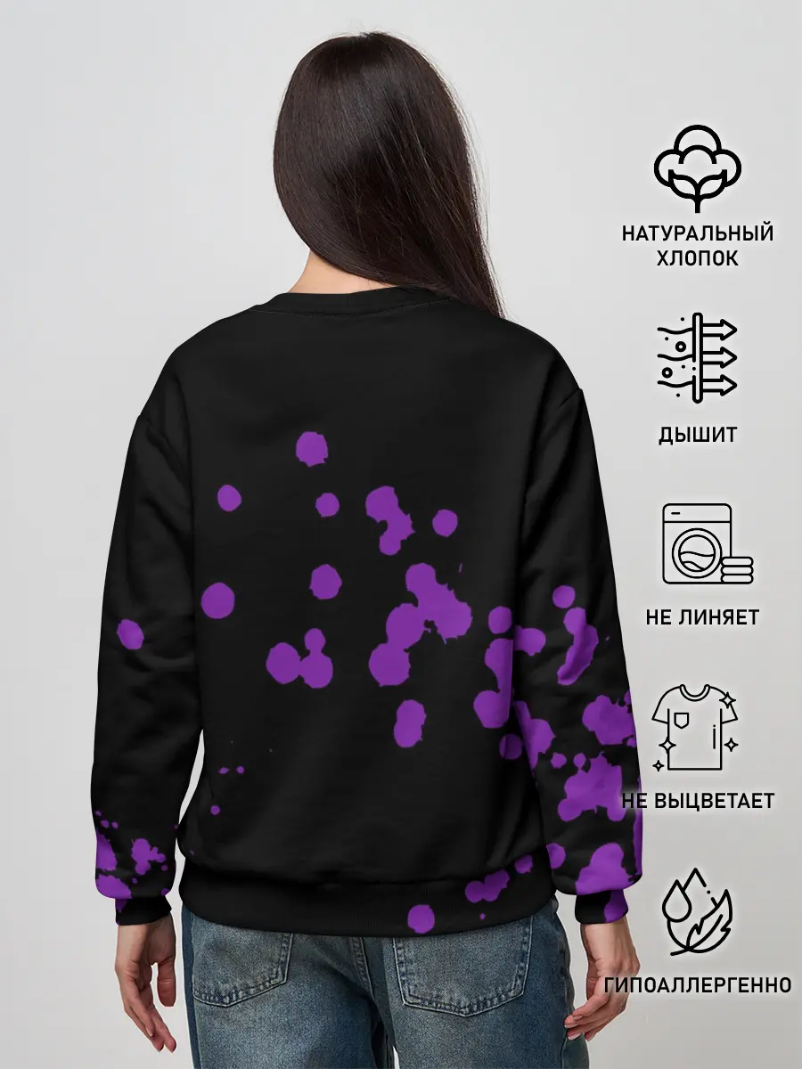 Женский свитшот / Eat Sleep Fortnite Repeat