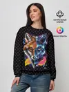 Женский свитшот / Super Space Fox
