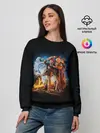 Женский свитшот / Back to the future