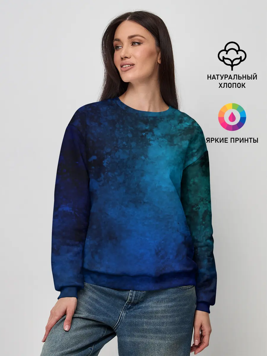 Женский свитшот / Абстракция