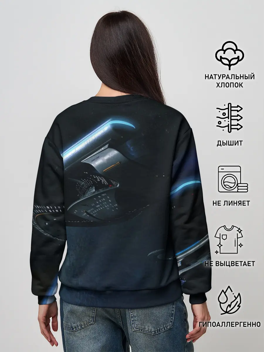 Женский свитшот / MASS EFFECT N7