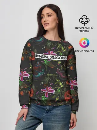 Женский свитшот / Imagine Dragons Ink