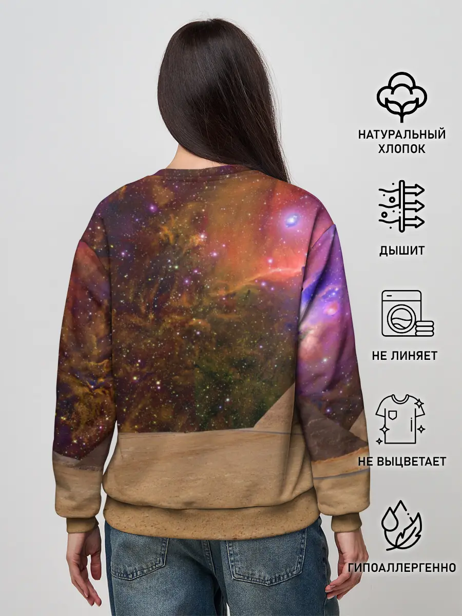 Женский свитшот / Египетские Коты