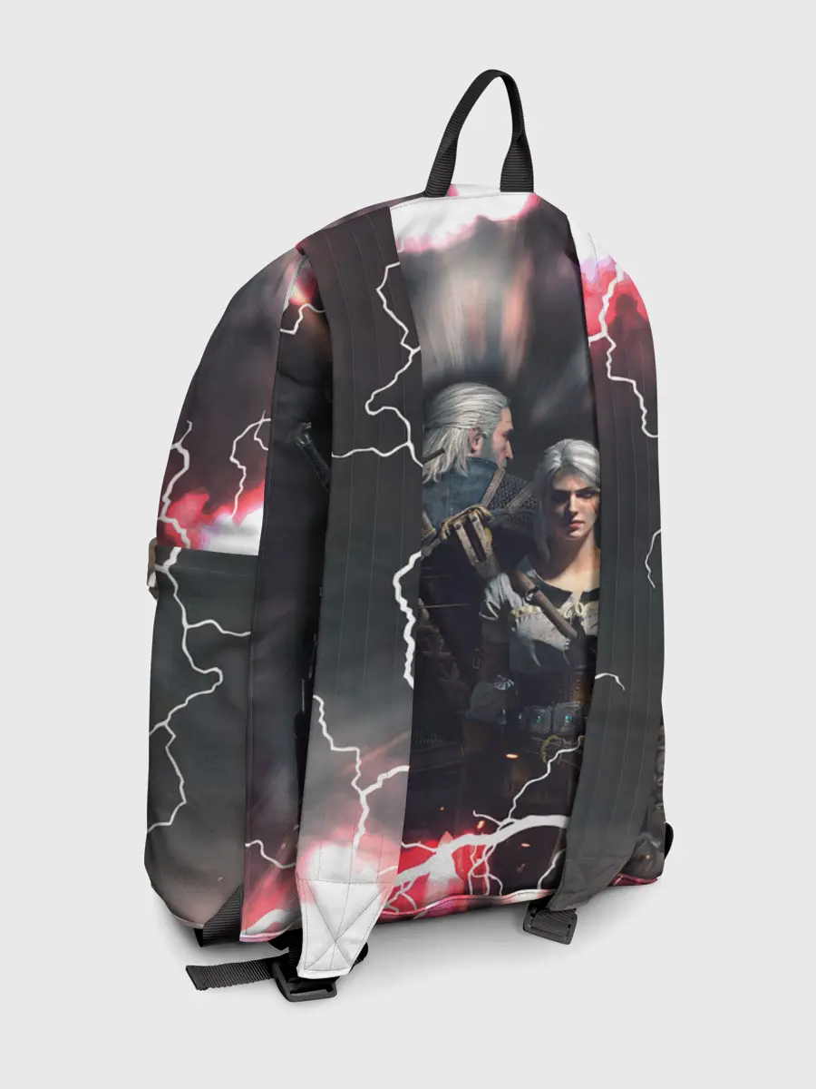 Рюкзак джинсовый / Цирилла | Геральт