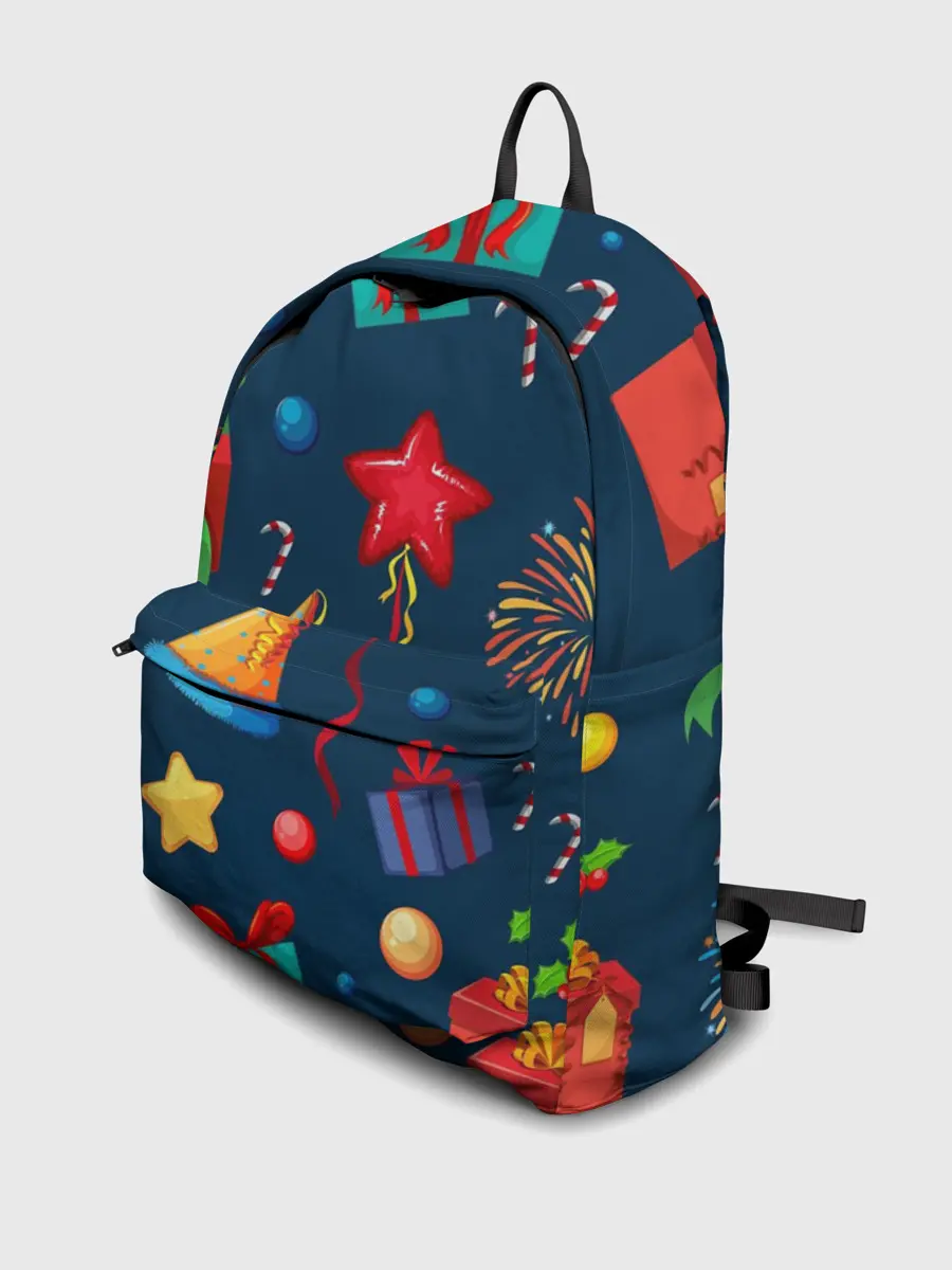 Рюкзак джинсовый / Новогодний Паттерн!