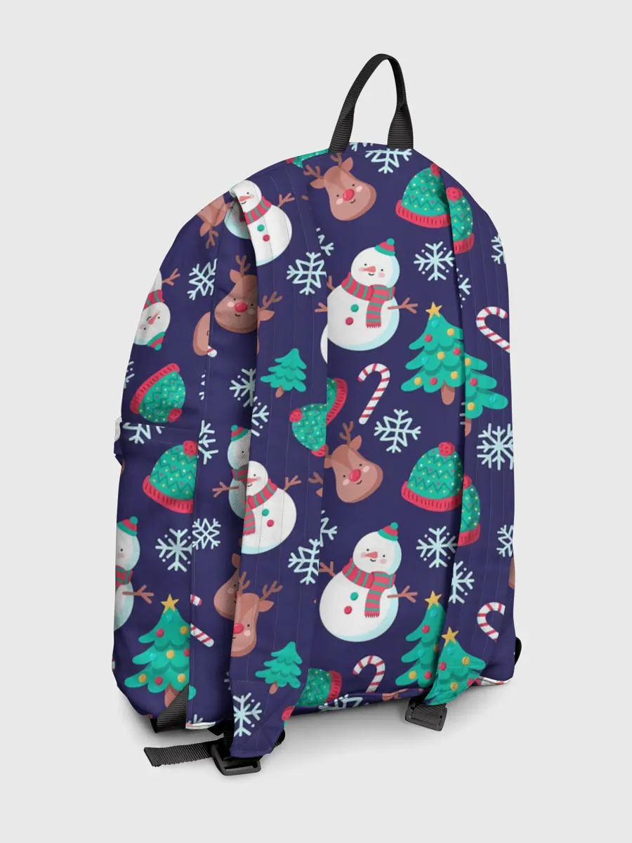 Рюкзак джинсовый / Рождественский Паттерн!