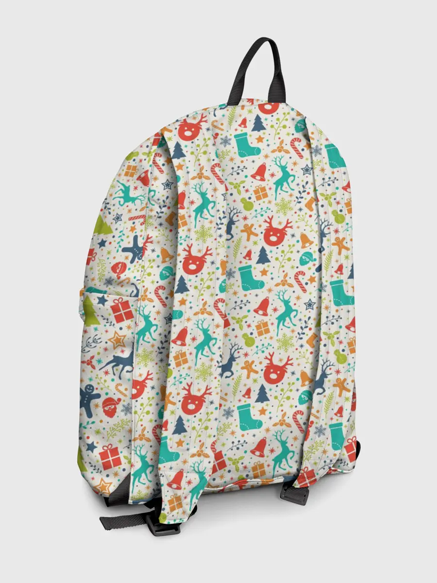 Рюкзак джинсовый / Символика Нового Года