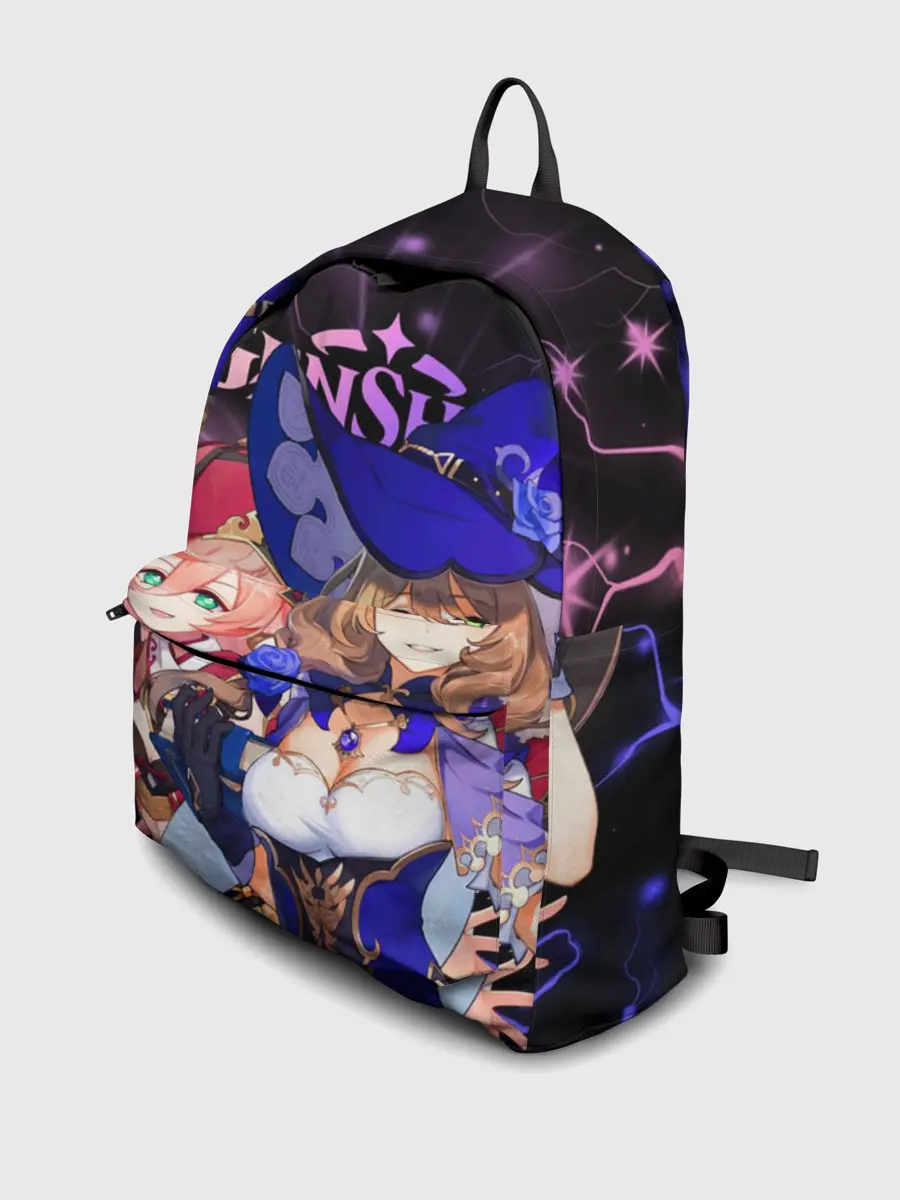 Рюкзак джинсовый / Янь Фэй и Лиза, Genshin Impact