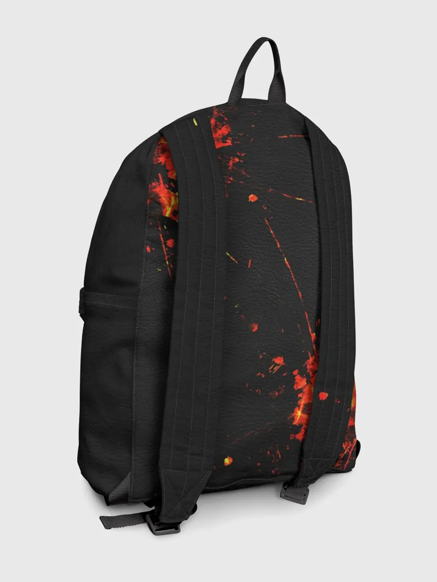 Рюкзак джинсовый / Karma No Fun | Огонь