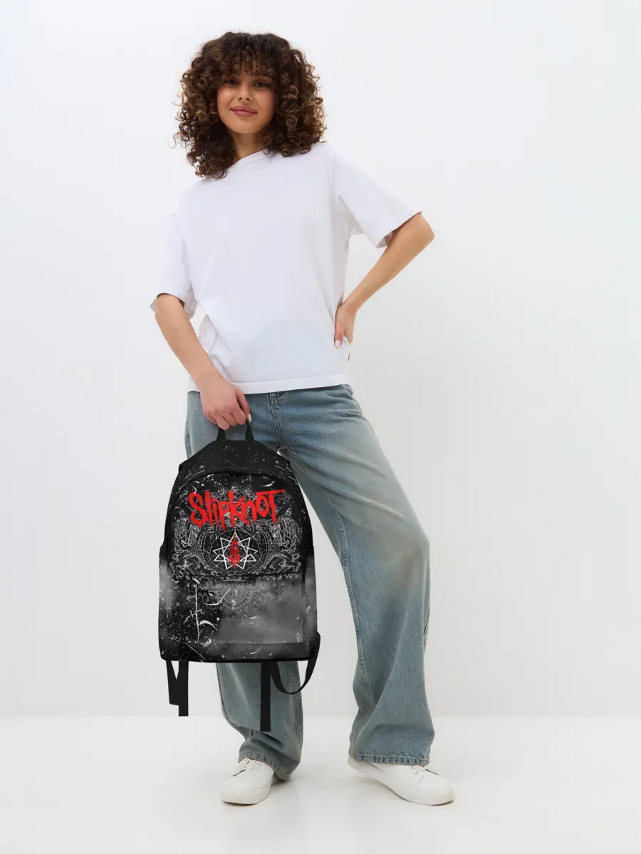 Рюкзак джинсовый / Slipknot Grunge Rock | СЛИПКНОТ