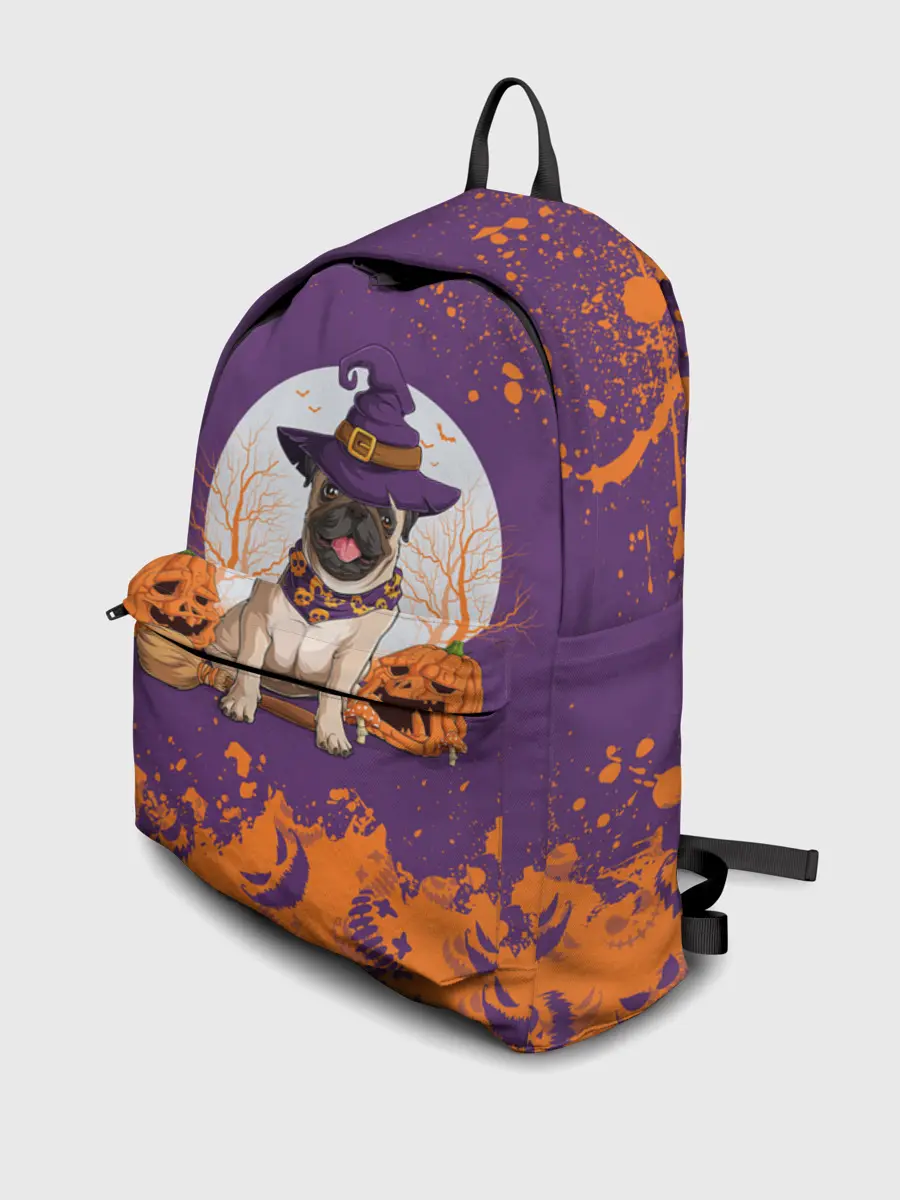 Рюкзак джинсовый / МОПС НА ХЭЛЛОУИН