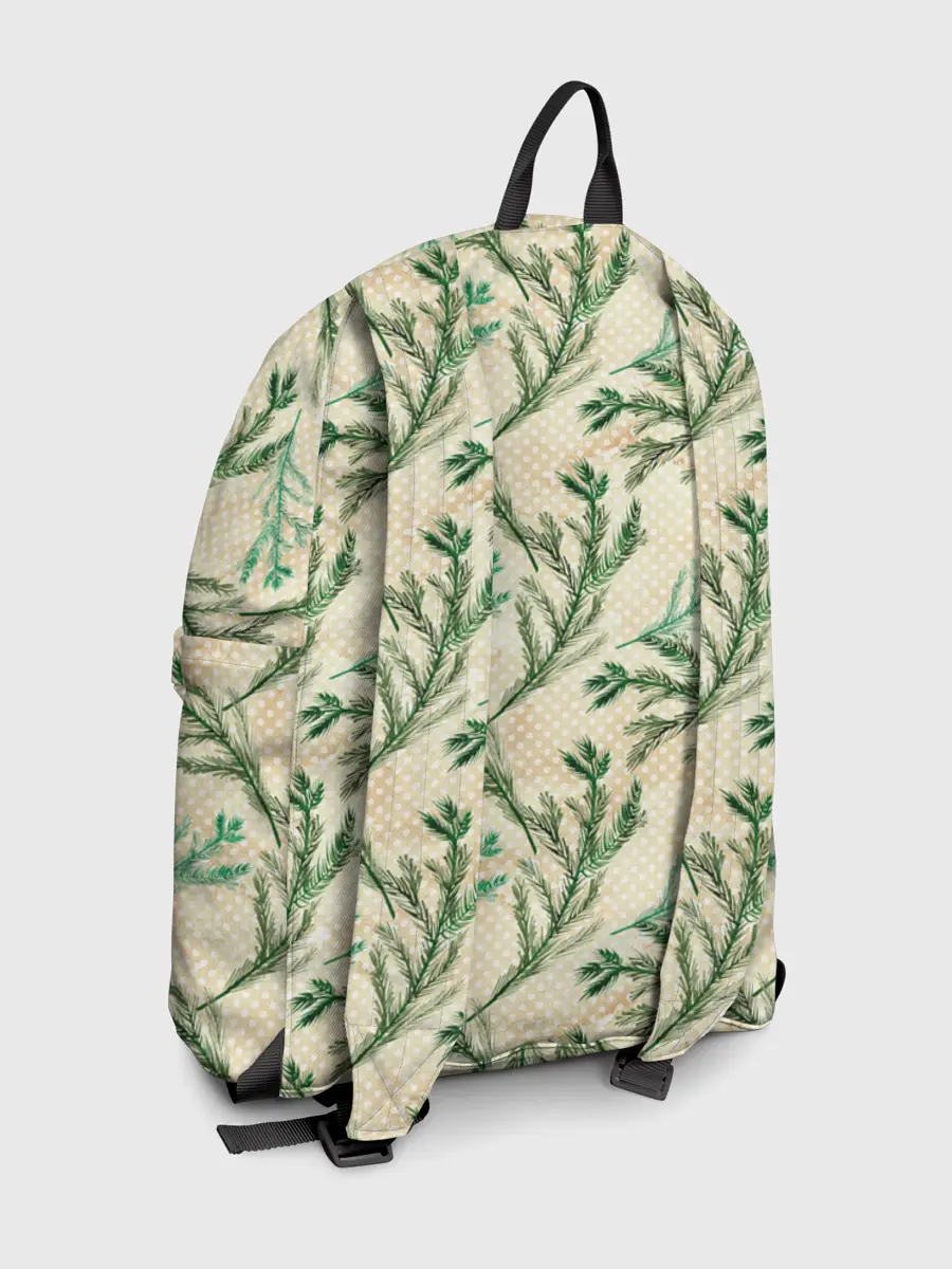 Рюкзак джинсовый / Ель новогодняя