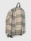 Рюкзак джинсовый / клетчатый принт в стиле Burberry