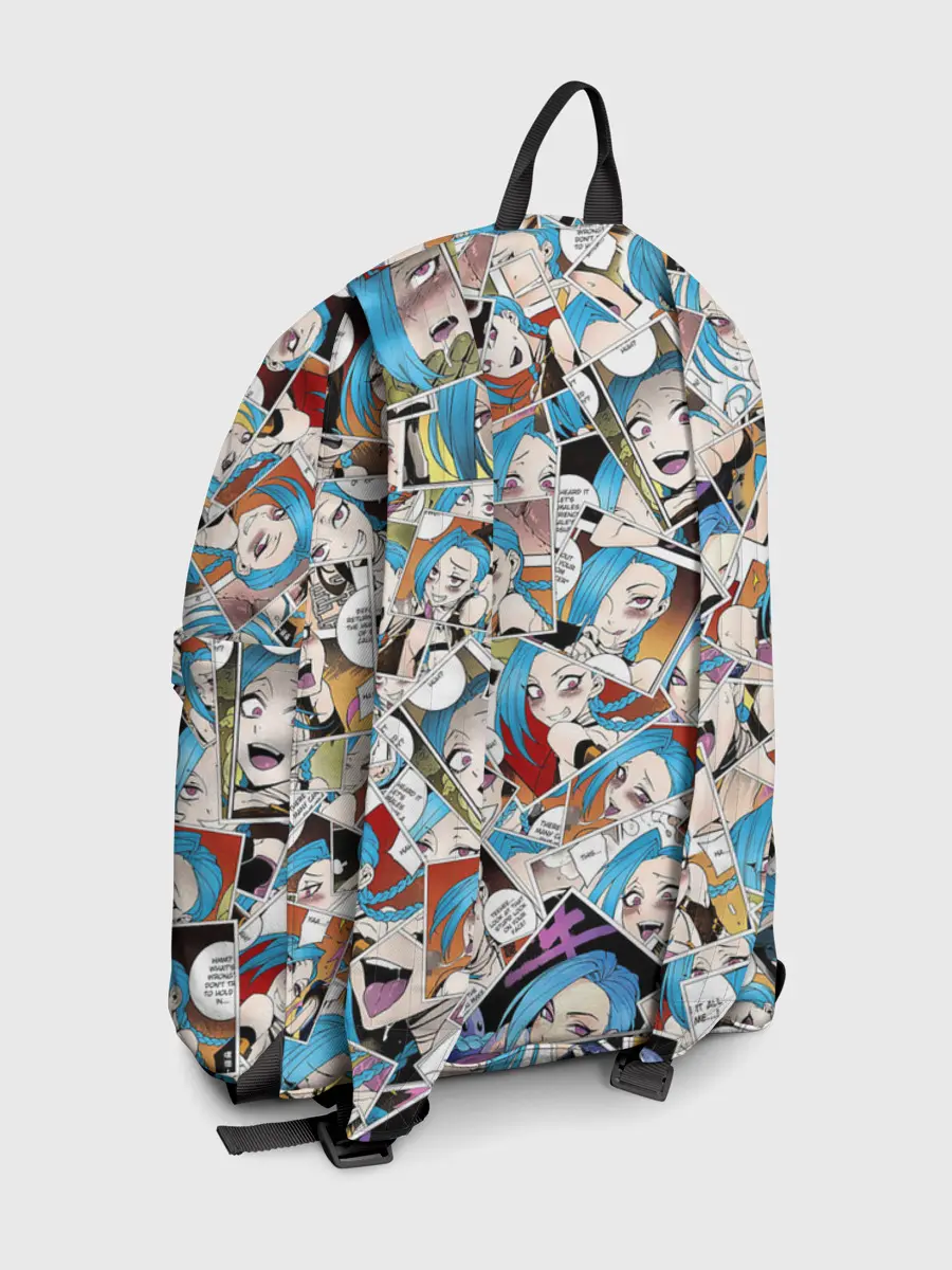 Рюкзак джинсовый / Jinx Ahegao