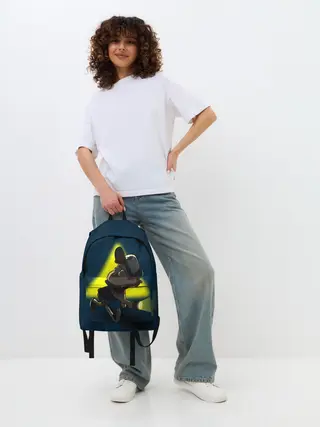 Рюкзак джинсовый / Dipper and yellow triangle