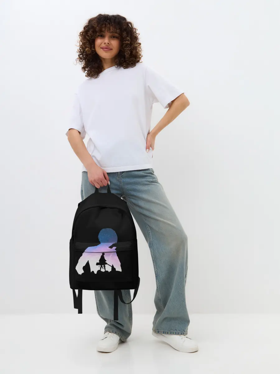 Рюкзак джинсовый / Акерман Леви один