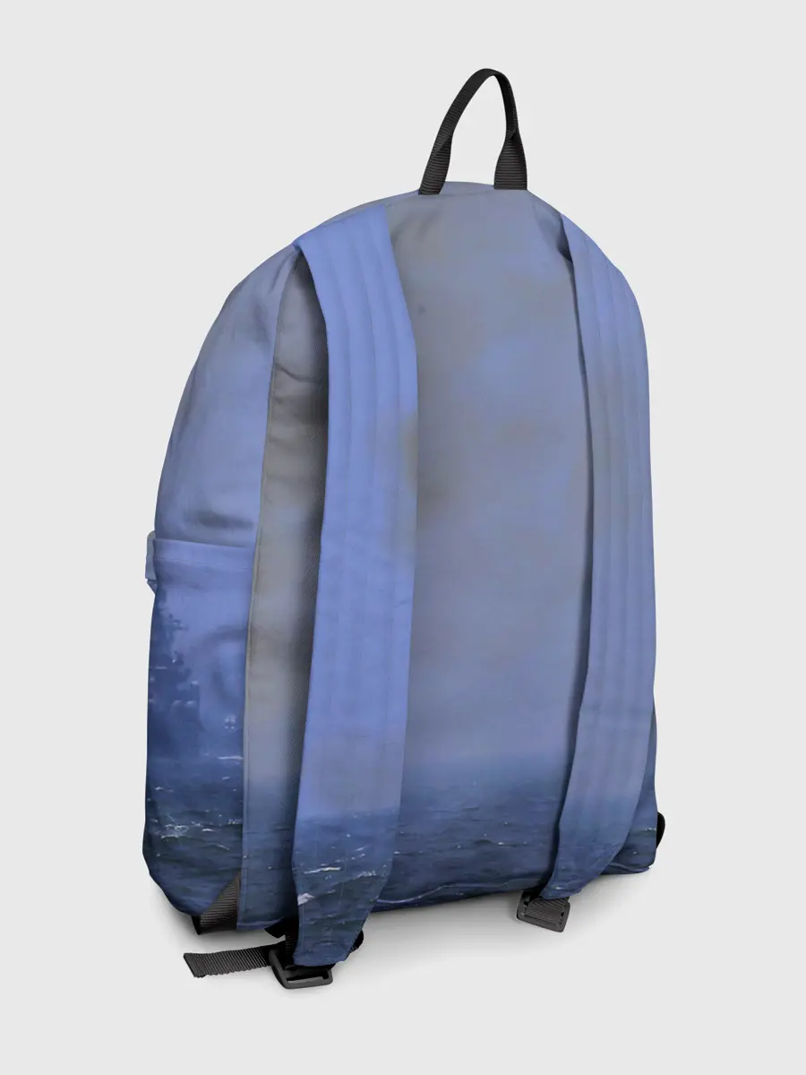 Рюкзак джинсовый / Выстрел из крейсера