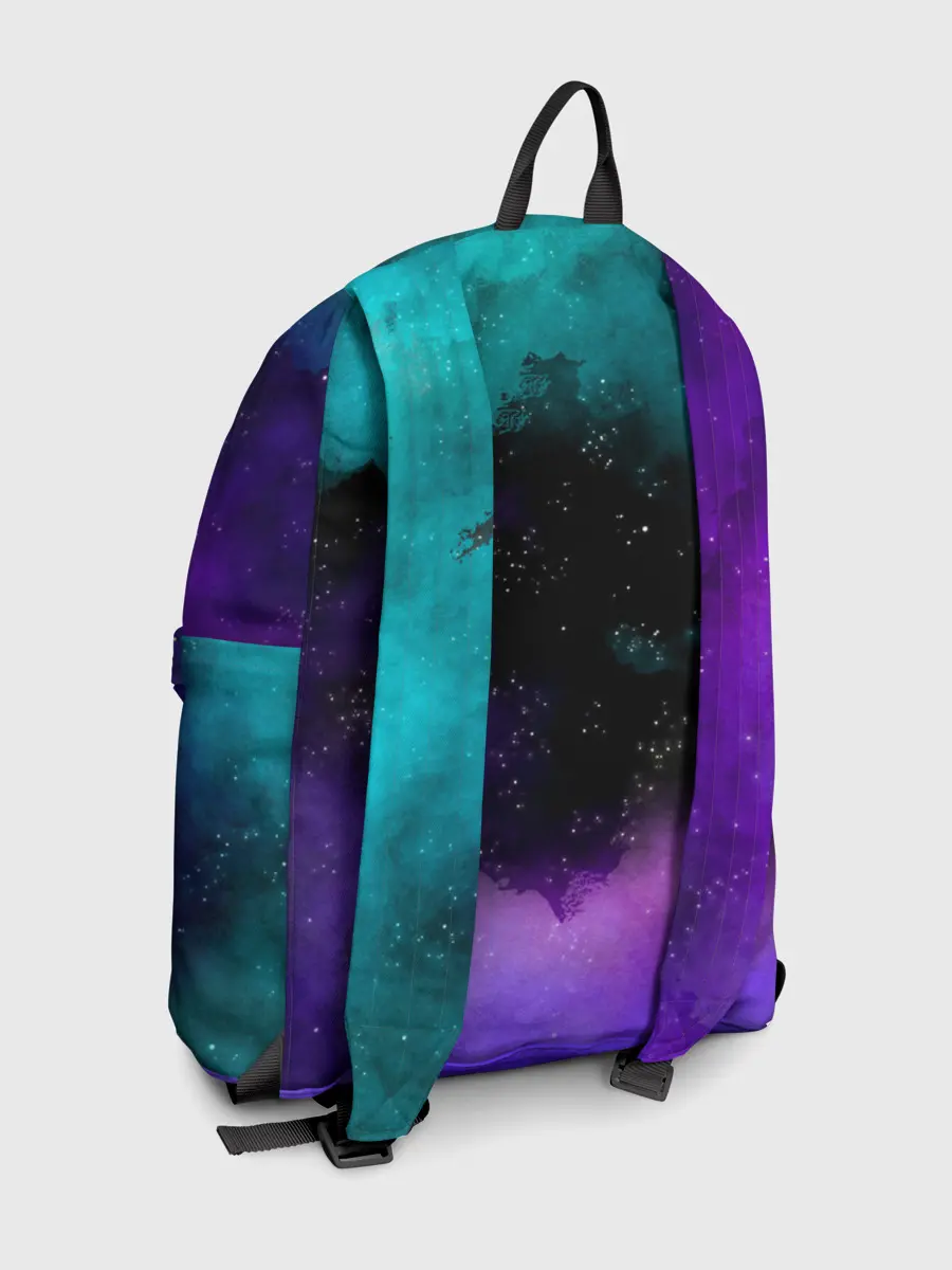 Рюкзак джинсовый / Стив в космосе - Майнкрафт