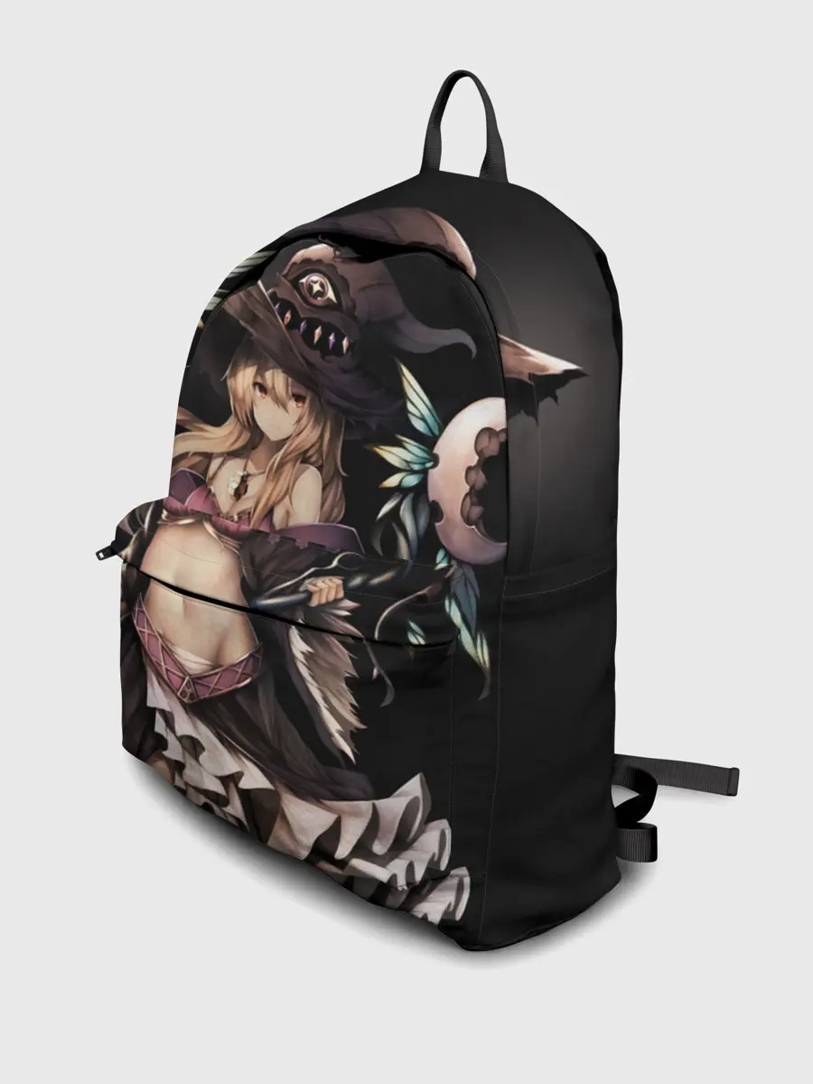 Рюкзак джинсовый / Секси ведьма блондинка