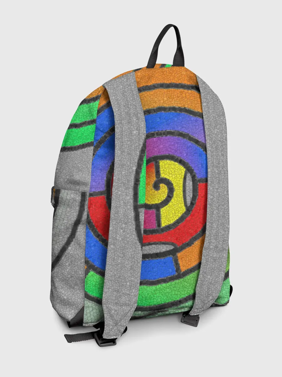 Рюкзак джинсовый / Маечная спираль