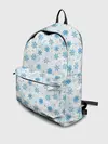 Рюкзак джинсовый / Снежинки