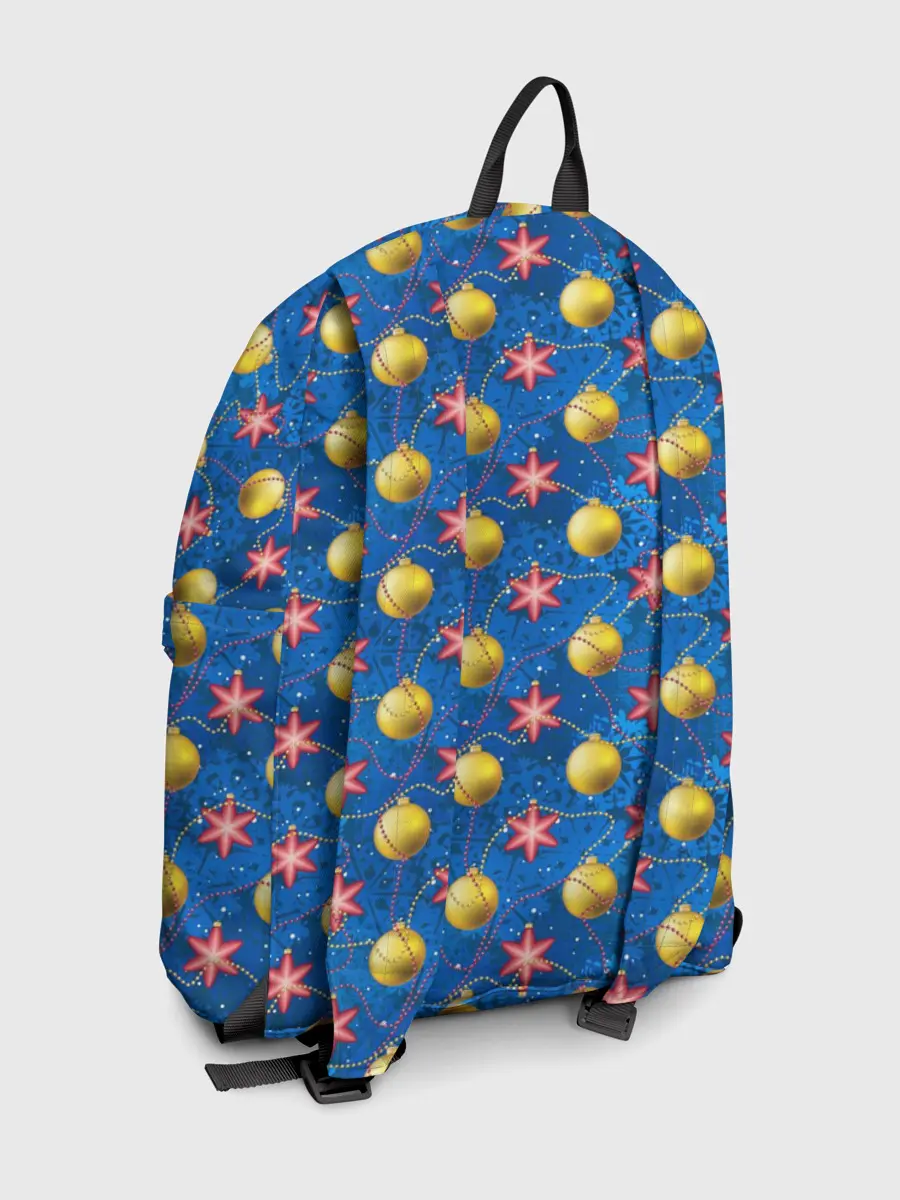 Рюкзак джинсовый / Праздничное Новогоднее Украшение