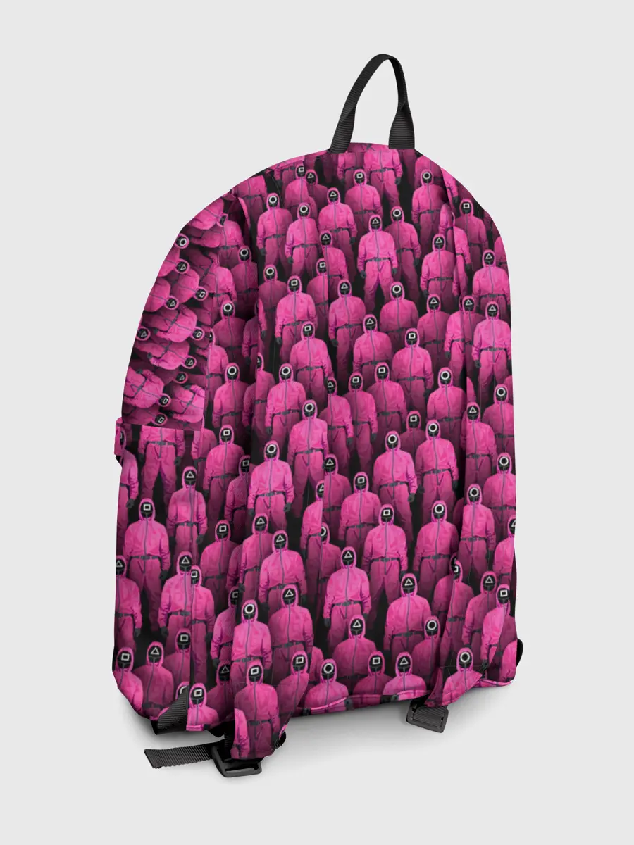 Рюкзак джинсовый / Охранники игры в кальмара