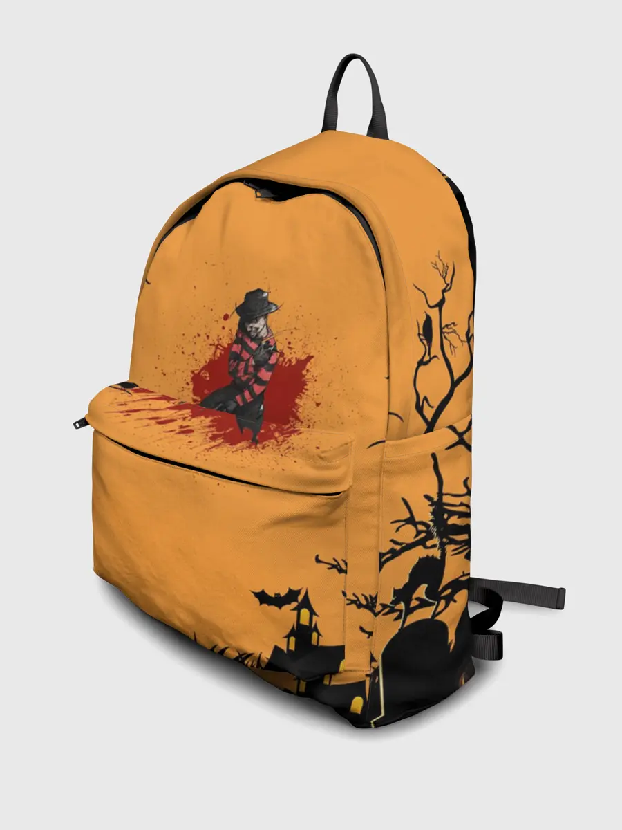Рюкзак джинсовый / Halloween Freddy Blood