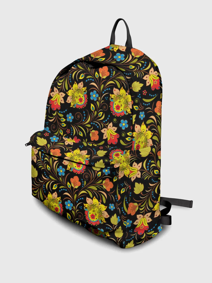 Рюкзак джинсовый / Хохломa