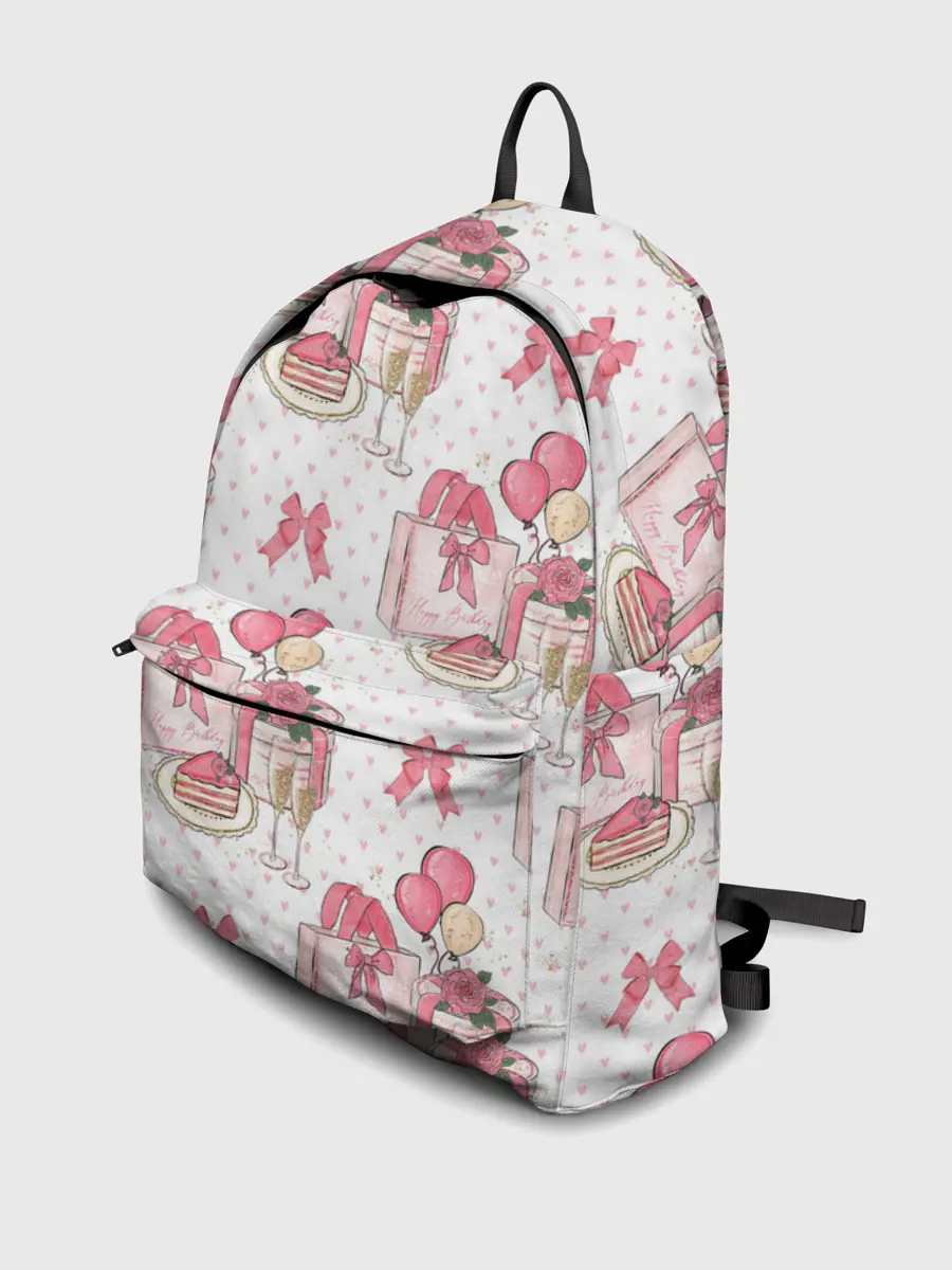 Рюкзак джинсовый / Счастливый день рождения