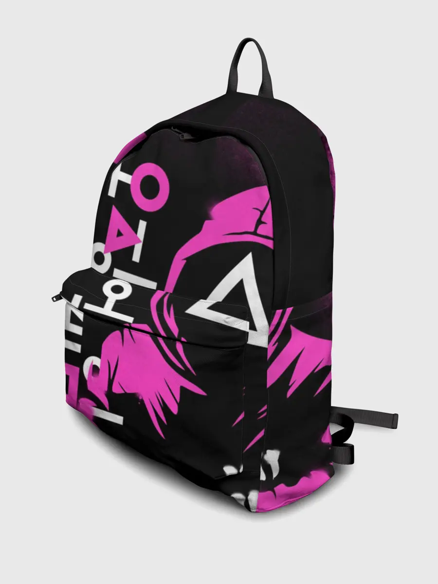 Рюкзак джинсовый / Игра в кальмара